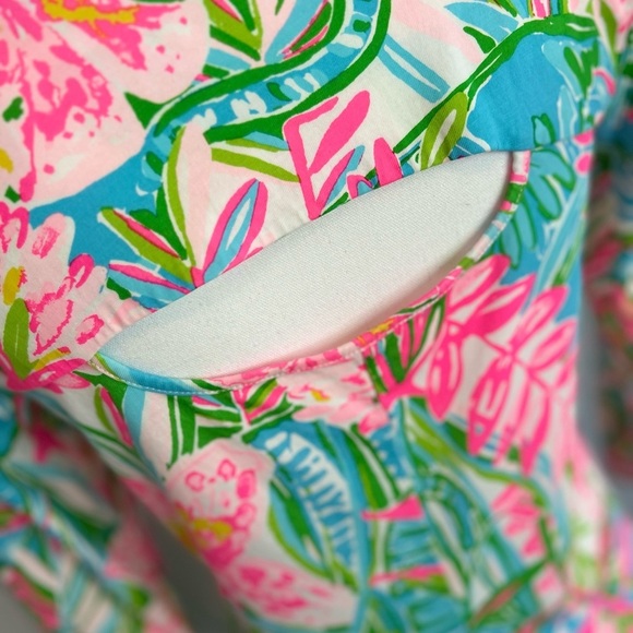 Lilly Pulitzer Multicolor Floral Dress - Picture 5 of 5